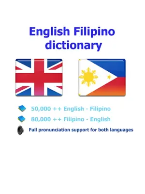 Filipino Tagalog best dict android App screenshot 3